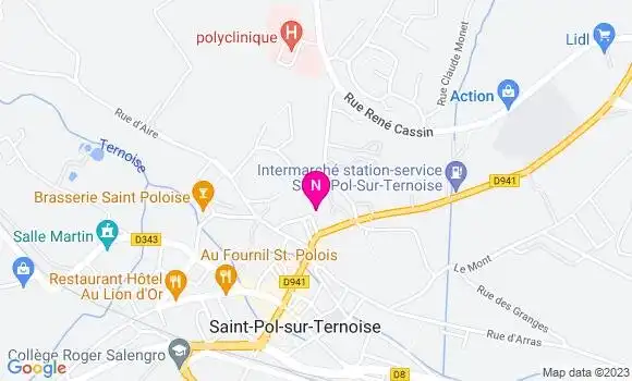 Localisation Mtre Froissart Dubart Nathalie