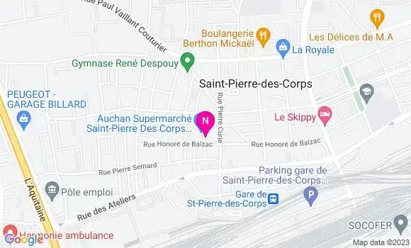 Localisation Mtre Morin Benoît