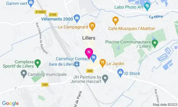 Localisation Mtre Martiaux Jean Pierre