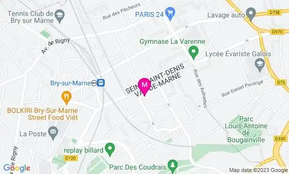 Localisation Mtre Jacquemard Odile