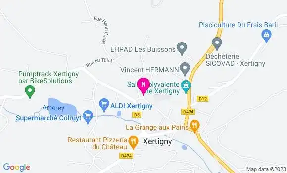 Localisation Mtre Berberat Nathalie