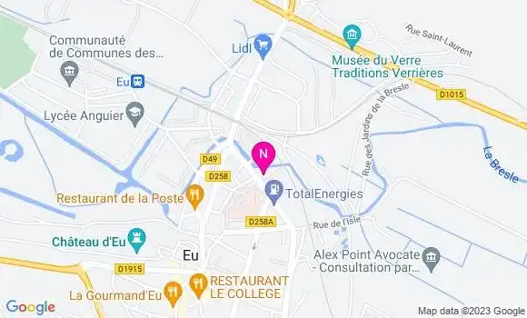 Localisation Mtre Linke Sébastien