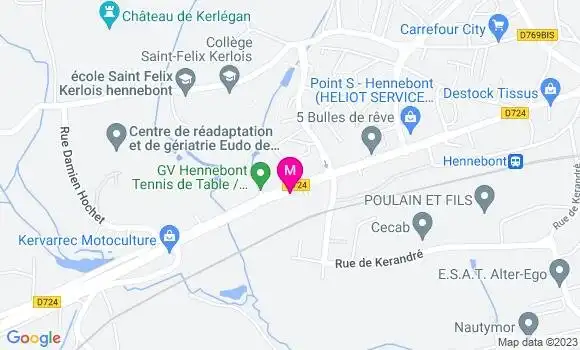 Localisation Mtre Comparot Gilberte
