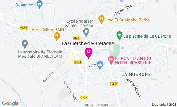Localisation Mtre Ody Pascal