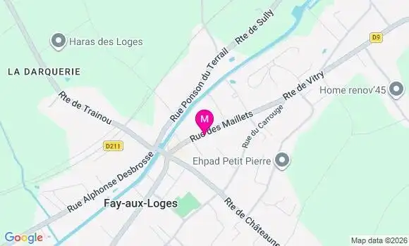 Localisation Mtre Bocktaels Quentin