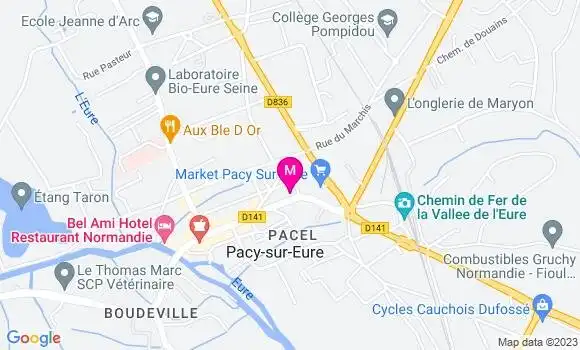 Localisation Mtre Brillon Vincent