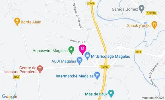 Localisation Mtre Benne Cabos Edith