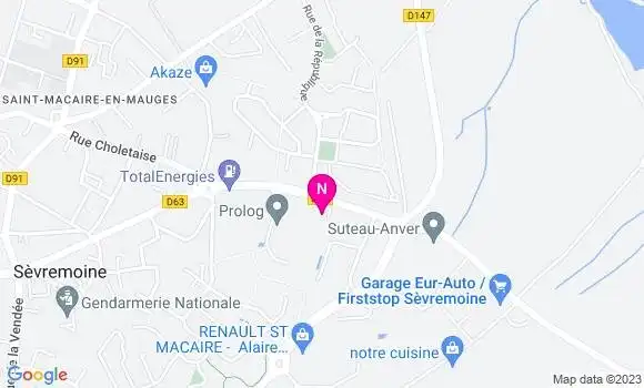 Localisation Mtre Simon Hyacinthe