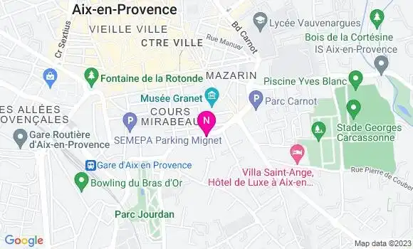 Localisation Mtre Ollivier Frédéric
