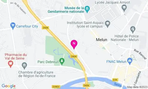 Localisation Mtre Pavy Bruno