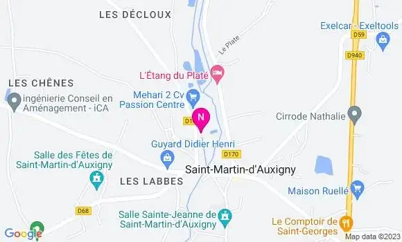 Localisation Mtre Desmaison Cécile