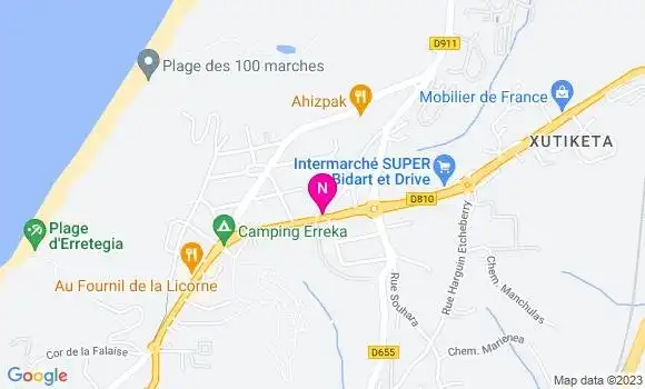Localisation Mtre Brisson Nicolas