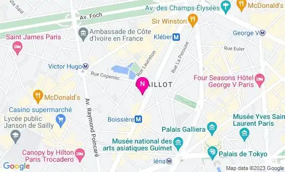 Localisation Mtre Cazalet Arthur