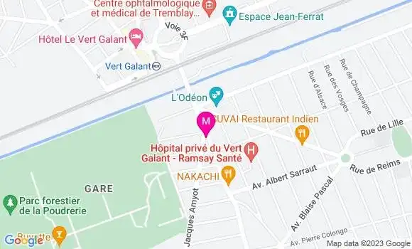 Localisation Mtre Rouger Patrick