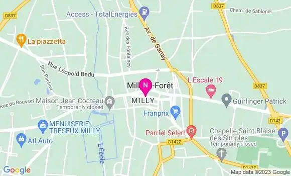 Localisation Mtre Boussaingault Peigne Elodie