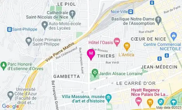 Localisation Mtre Vautard Philippe