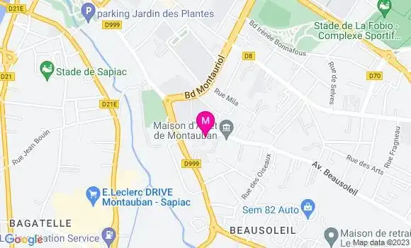 Localisation Mtre Serlooten Nicolas