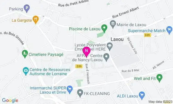 Localisation Mtre Bajolet Marie Adeline