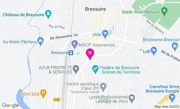 Localisation Mtre Cagniart Louis