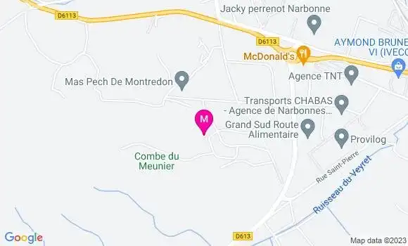 Localisation Mtre Negre Florence