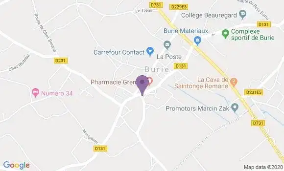 Localisation Mtre Reynaud Patrick