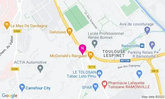 Localisation Mtre Cordier Lestrade Marie