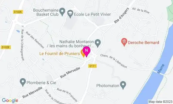 Localisation Mtre Vincent Geoffrey