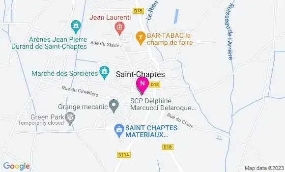 Localisation Mtre Pfeiffer Pradelle Julie