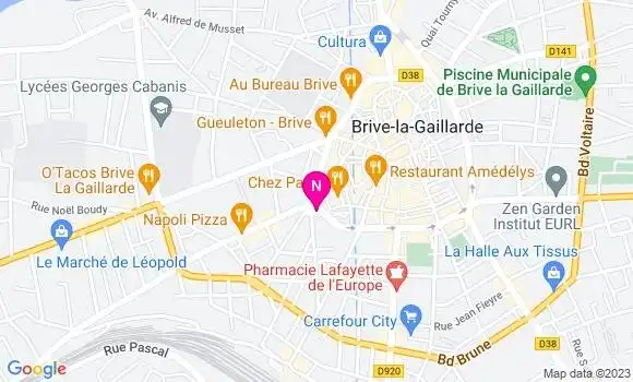 Localisation Mtre Peyronnie Nicolas