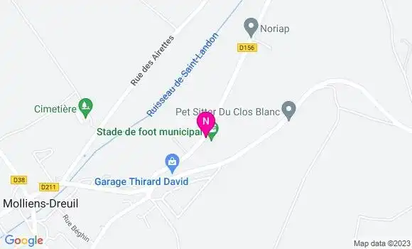 Localisation Mtre Yans Odile