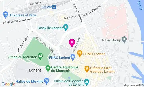 Localisation Mtre Lancelot François Gilles