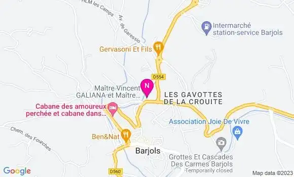Localisation Mtre Bronner Giovanangeli Cyril