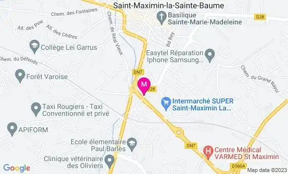 Localisation Mtre Silvy Caroline