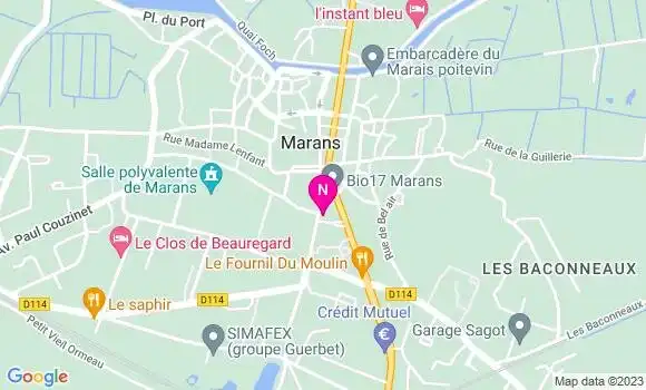Localisation Mtre Dupuy Isabelle