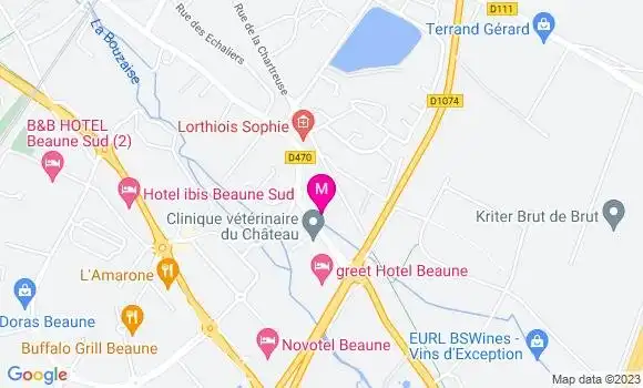 Localisation Mtre Sauvadet Perriau Camille