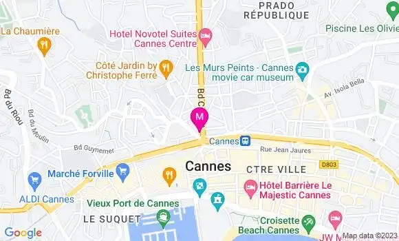 Localisation Mtre Baron Cyril
