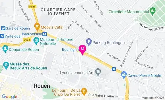 Localisation Mtre Vuigner Bénédicte