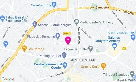 Localisation Mtre Combey Charles