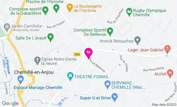 Localisation Mtre Pirotais Jean