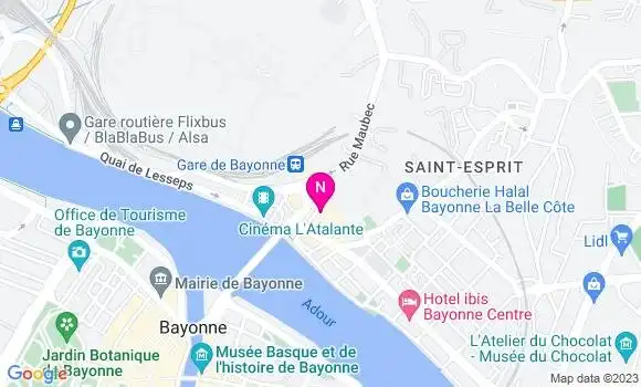 Localisation Mtre Jurio Sophie