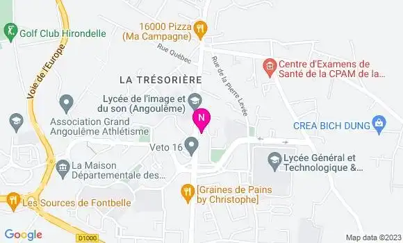 Localisation Mtre Nicaud Aurore