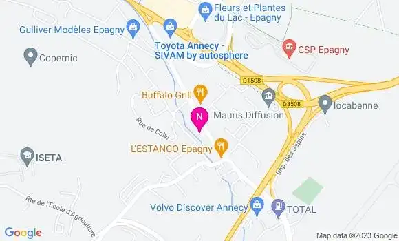Localisation Mtre Joly Elodie