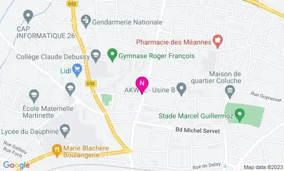 Localisation Mtre Traversier Genevier Magali