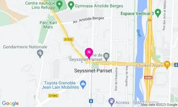 Localisation Mtre Fotiades Mélanie