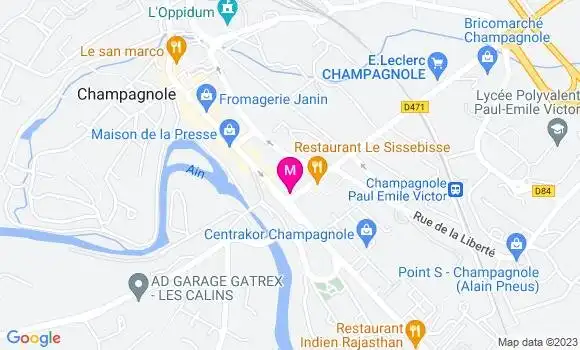 Localisation Mtre Germain Sophie