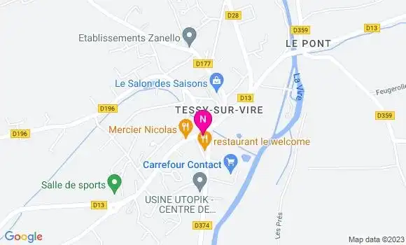 Localisation Mtre Clairay Caroline
