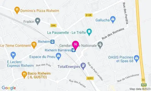 Localisation Mtre Tinchant Merli Isabelle