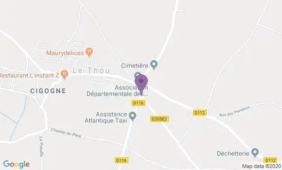 Localisation Mtre Parenteau Nicolas