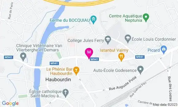 Localisation Mtre Dequirez Fanny