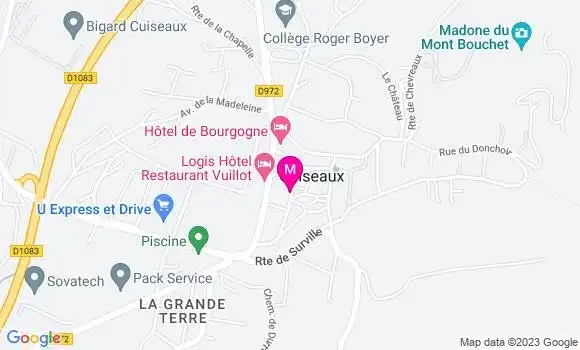 Localisation Mtre Meunier Choisnet Frédérique